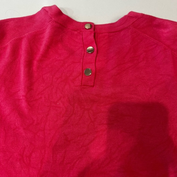 Zara short sleeve pink sweater - Picture 3 of 3